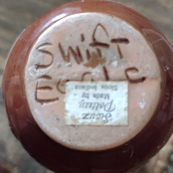 Handmade Indian Pottery Vase - Picture 2 of 6